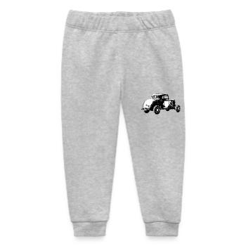 Auto - Baby Organic Jogginghose Baby Tumbler von Stanley/Stella - Grau meliert - Vorne