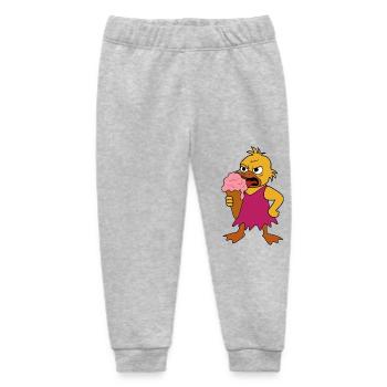 Evil - Baby Organic Sweatpants by Stanley/Stella - heather grey - Front