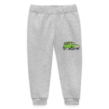Grüner R4 (Auto) - Baby Organic Jogginghose Baby Tumbler von Stanley/Stella - Grau meliert - Vorne