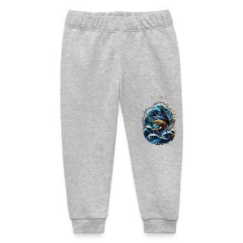 spearfish - Baby Organic Sweatpants by Stanley/Stella - heather grey - Front