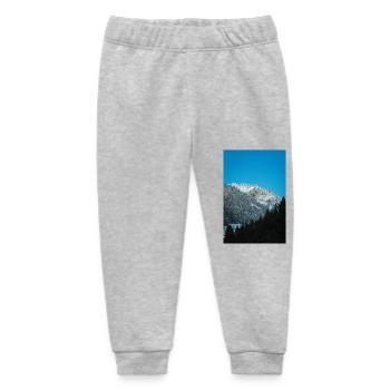 Alpen Glow On Agrafa Gebirge in Griechenland - Baby Organic Jogginghose Baby Tumbler von Stanley/Stella - Grau meliert - Vorne