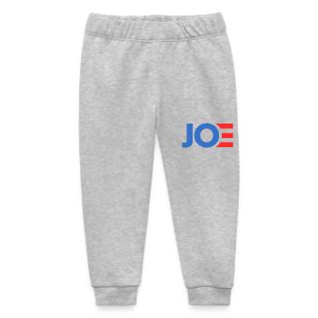 Joe biden - Baby Organic Sweatpants by Stanley/Stella - heather grey - Front