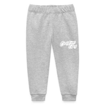 Christmas Gang Xmas Crew - Baby Organic Jogginghose Baby Tumbler von Stanley/Stella - Grau meliert - Vorne
