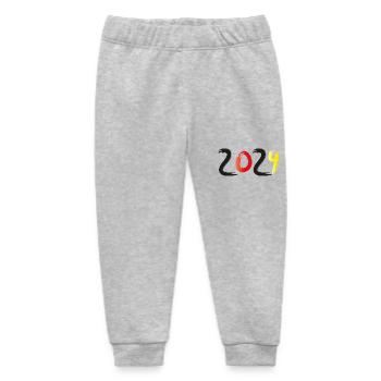 2024 - Baby Organic Jogginghose Baby Tumbler von Stanley/Stella - Grau meliert - Vorne