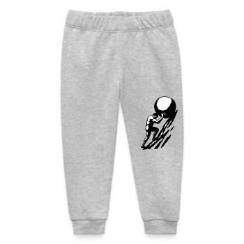 Sisiphus - Baby Organic Jogginghose Baby Tumbler von Stanley/Stella - Grau meliert - Vorne