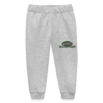 Wassermann Sternzeichen Wassermann - Baby Organic Jogginghose Baby Tumbler von Stanley/Stella - Grau meliert - Vorne