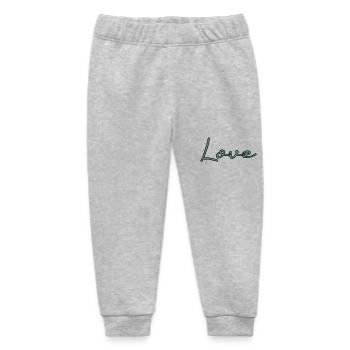 ICH LIEBE DICH. HEILIGER VALENTINSTAG. Junggesellinnenabschied. LIEBE. ICH LIEBE DICH. - Baby Organic Jogginghose Baby Tumbler von Stanley/Stella - Grau meliert - Vorne