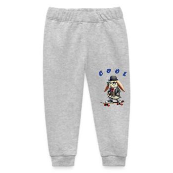 Cool rabbit - Baby Organic Jogginghose Baby Tumbler von Stanley/Stella - Grau meliert - Vorne