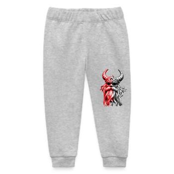 Ragnar Red - Baby Organic Sweatpants by Stanley/Stella - heather grey - Front
