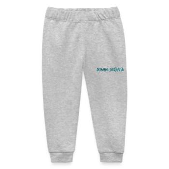 RETIREMENT. RETIREMENT. RETIRED. RETIREMENT. BEST - Baby Organic Sweatpants by Stanley/Stella - heather grey - Front