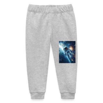 Lost in Space 1 5 - Baby Organic Sweatpants by Stanley/Stella - heather grey - Front