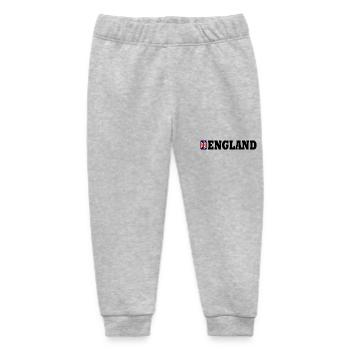 Union Jack - Baby Organic Sweatpants by Stanley/Stella - heather grey - Front