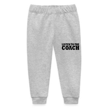 Coach - Baby Organic Sweatpants by Stanley/Stella - heather grey - Front