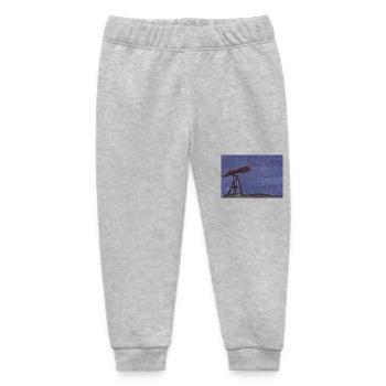 STAR - Baby Organic Sweatpants by Stanley/Stella - heather grey - Front