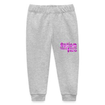 Autismus-Bewusstsein: anders, anders, besser - Baby Organic Jogginghose Baby Tumbler von Stanley/Stella - Grau meliert - Vorne