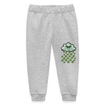 st patricks day - Baby Organic Sweatpants by Stanley/Stella - heather grey - Front