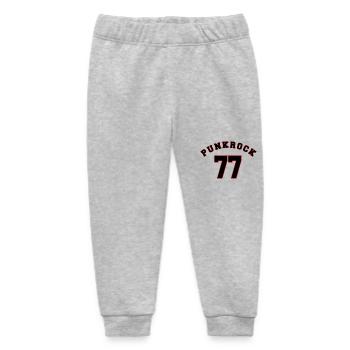 Punk rock 77 - Baby Organic Sweatpants by Stanley/Stella - heather grey - Front