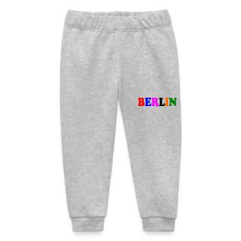 Berlin - Baby Organic Jogginghose Baby Tumbler von Stanley/Stella - Grau meliert - Vorne