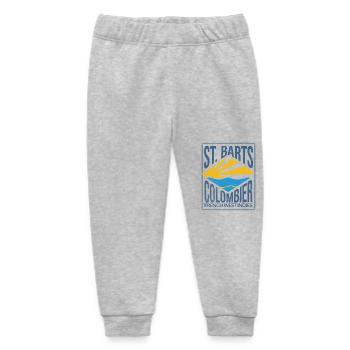 St. Barts Colombier - Baby Organic Jogginghose Baby Tumbler von Stanley/Stella - Grau meliert - Vorne