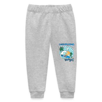 Bootfahren im Sommer - I was on a boat that day - Baby Organic Jogginghose Baby Tumbler von Stanley/Stella - Grau meliert - Vorne