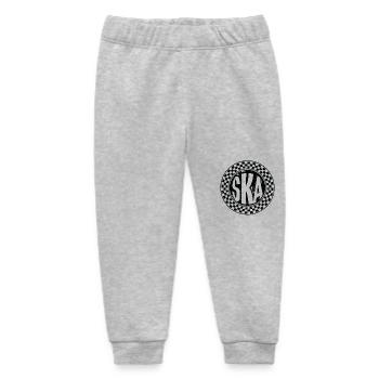 Ska music - Baby Organic Sweatpants by Stanley/Stella - heather grey - Front