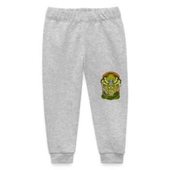 Hindu Gott - Vishnu - Baby Organic Jogginghose Baby Tumbler von Stanley/Stella - Grau meliert - Vorne