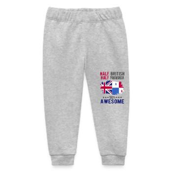 Half British Half Panama - Baby Organic Sweatpants by Stanley/Stella - heather grey - Front