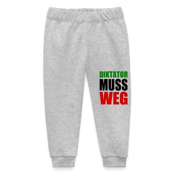 Iran diktator muss weg - Baby Organic Jogginghose Baby Tumbler von Stanley/Stella - Grau meliert - Vorne