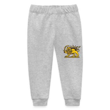 Iran löwe - Baby Organic Sweatpants by Stanley/Stella - heather grey - Front