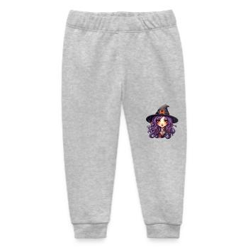 Witch - Baby Organic Sweatpants by Stanley/Stella - heather grey - Front