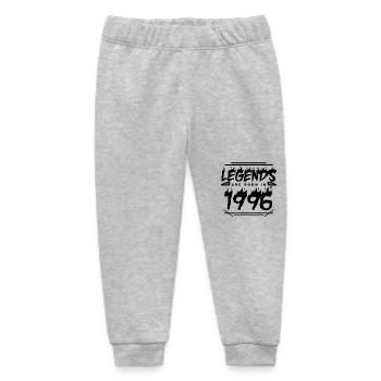 Legende 1996 - Jahrgang 1996 - Baujahr 1996 - Baby Organic Jogginghose Baby Tumbler von Stanley/Stella - Grau meliert - Vorne