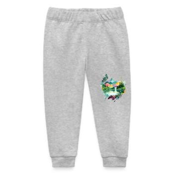 Ruhige Landschaft Ruhig Beschauliche Natur Im Freien - Baby Organic Jogginghose Baby Tumbler von Stanley/Stella - Grau meliert - Vorne