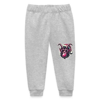 Weihnachten Krampus Lustige Sigma Male Style - Baby Organic Jogginghose Baby Tumbler von Stanley/Stella - Grau meliert - Vorne