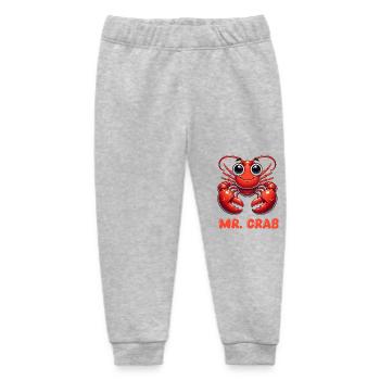 krabbe - Baby Organic Jogginghose Baby Tumbler von Stanley/Stella - Grau meliert - Vorne