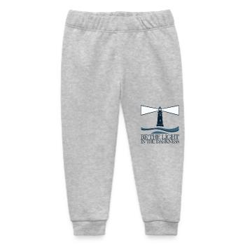 LIGHTHOUSES - Baby Organic Sweatpants by Stanley/Stella - heather grey - Front