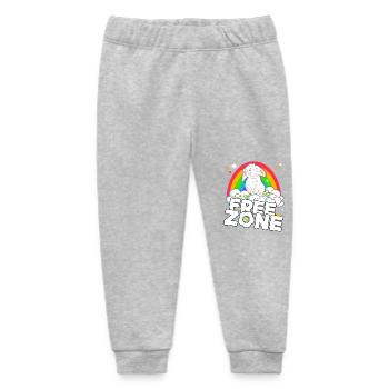 Free Zone Ostern - Baby Organic Jogginghose Baby Tumbler von Stanley/Stella - Grau meliert - Vorne