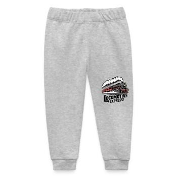 LOCOMOTIVE - Baby Organic Sweatpants by Stanley/Stella - heather grey - Front