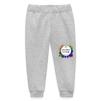 Gran Canaria Crew Bunt - Baby Organic Jogginghose Baby Tumbler von Stanley/Stella - Grau meliert - Vorne