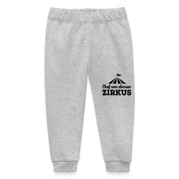 Chef von diesem Zirkus - Baby Organic Jogginghose Baby Tumbler von Stanley/Stella - Grau meliert - Vorne