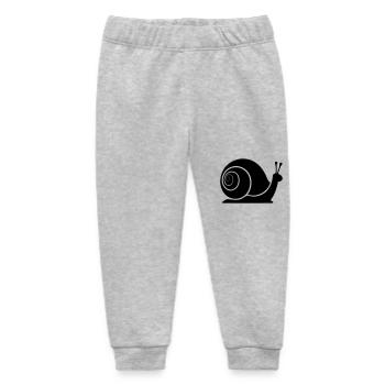 slug - Baby Organic Sweatpants by Stanley/Stella - heather grey - Front