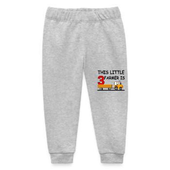 Tractor - Baby Organic Sweatpants by Stanley/Stella - heather grey - Front