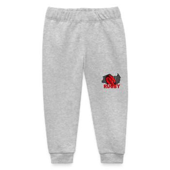 Rugby Toulon - Pantalon de jogging bébé bio Stanley/Stella - gris chiné - Devant