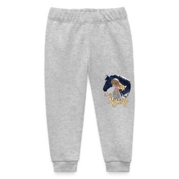 Art und Weise ich selbst zu sein - Baby Organic Jogginghose Baby Tumbler von Stanley/Stella - Grau meliert - Vorne