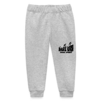 Trail wagt Sieg - Baby Organic Jogginghose Baby Tumbler von Stanley/Stella - Grau meliert - Vorne