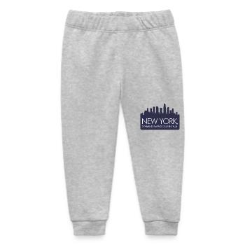 CITY WHERE DREAMS COME TRUE - Baby Organic Sweatpants by Stanley/Stella - heather grey - Front