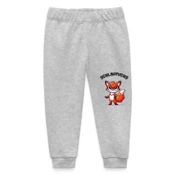 Fox Clever - Baby Organic Sweatpants by Stanley/Stella - heather grey - Front