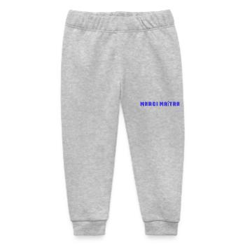 MEISTER. VIELEN DANK. DANKE, MEISTER. MEISTER. MEISTER-GESCHENK - Baby Organic Jogginghose Baby Tumbler von Stanley/Stella - Grau meliert - Vorne