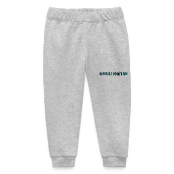 MEISTER. VIELEN DANK. DANKE, MEISTER. MEISTER. MEISTER-GESCHENK - Baby Organic Jogginghose Baby Tumbler von Stanley/Stella - Grau meliert - Vorne