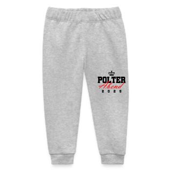 Polterabend 2025 Polter Hochzeit - Baby Organic Jogginghose Baby Tumbler von Stanley/Stella - Grau meliert - Vorne