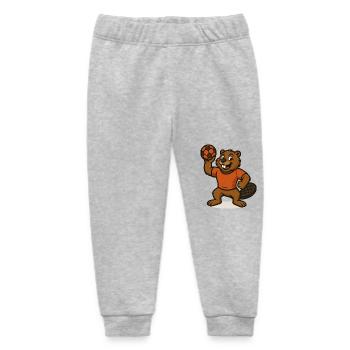 handball biber - Baby Organic Jogginghose Baby Tumbler von Stanley/Stella - Grau meliert - Vorne